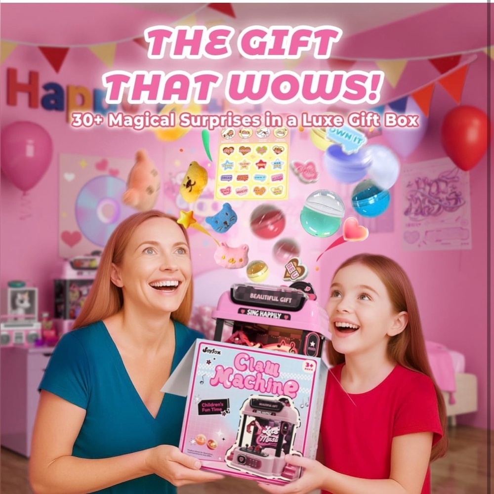 New Claw Machine for Kids with Remote Control. Birthday Gifts - Picture 5 of 7